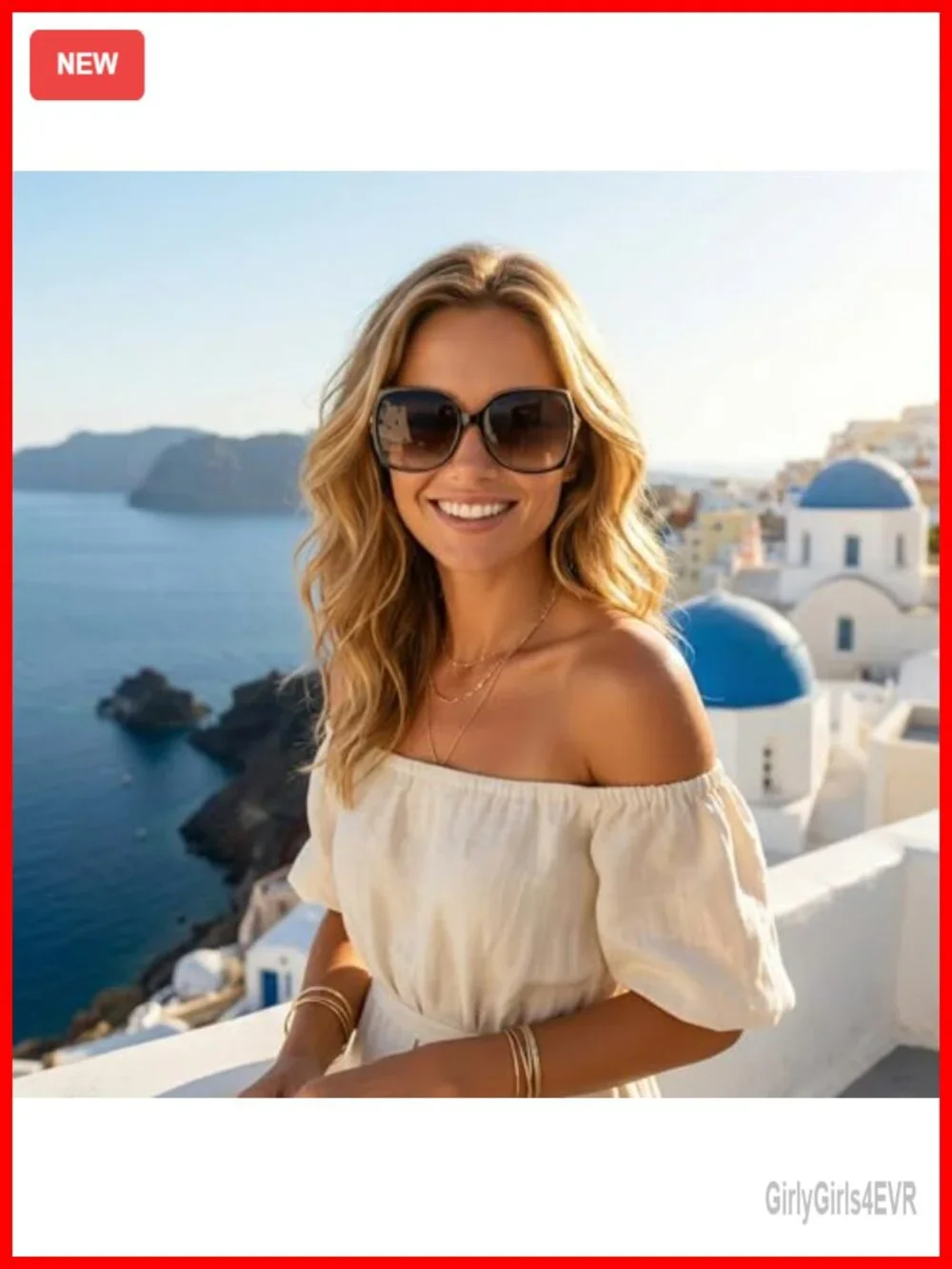 Oversized Cat Eye Hybrid Sunglasses with UV Protection